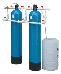 Water softner plant